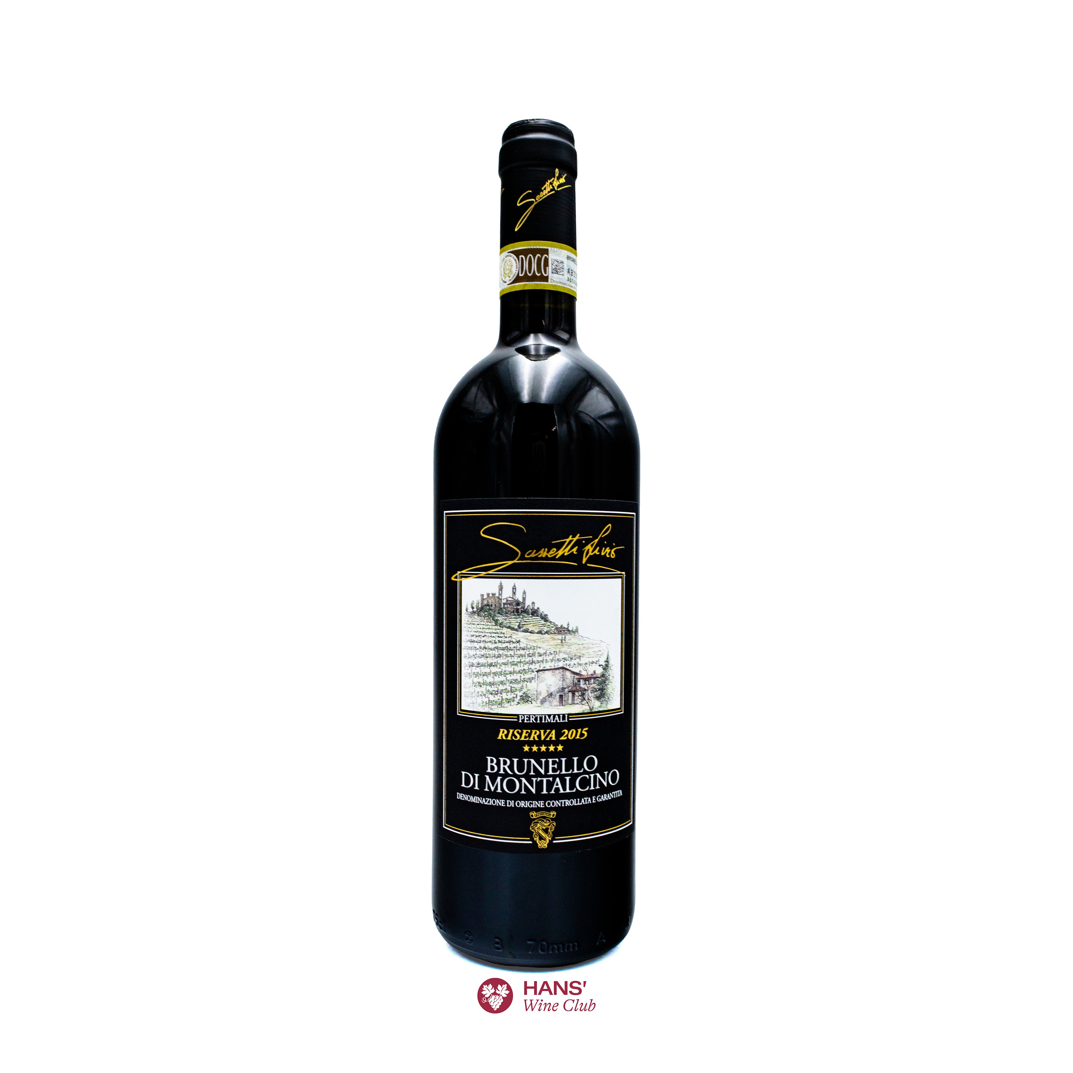 Sassetti Livio Pertimali 'Riserva', Brunello di Montalcino DOCG, Tuscany, 2015, 75cl