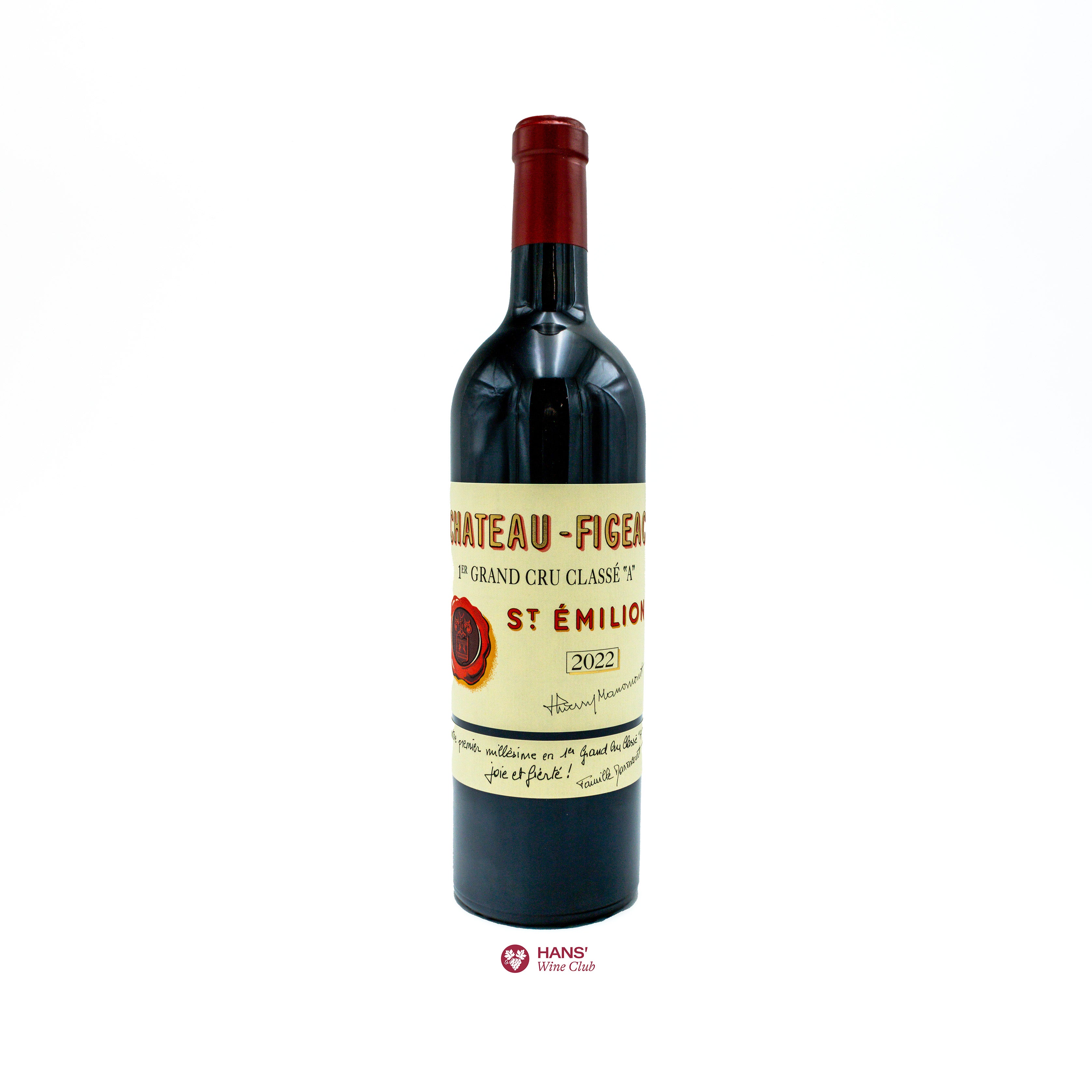 Chateau Figeac, Saint-Emilion, 2022, 75cl