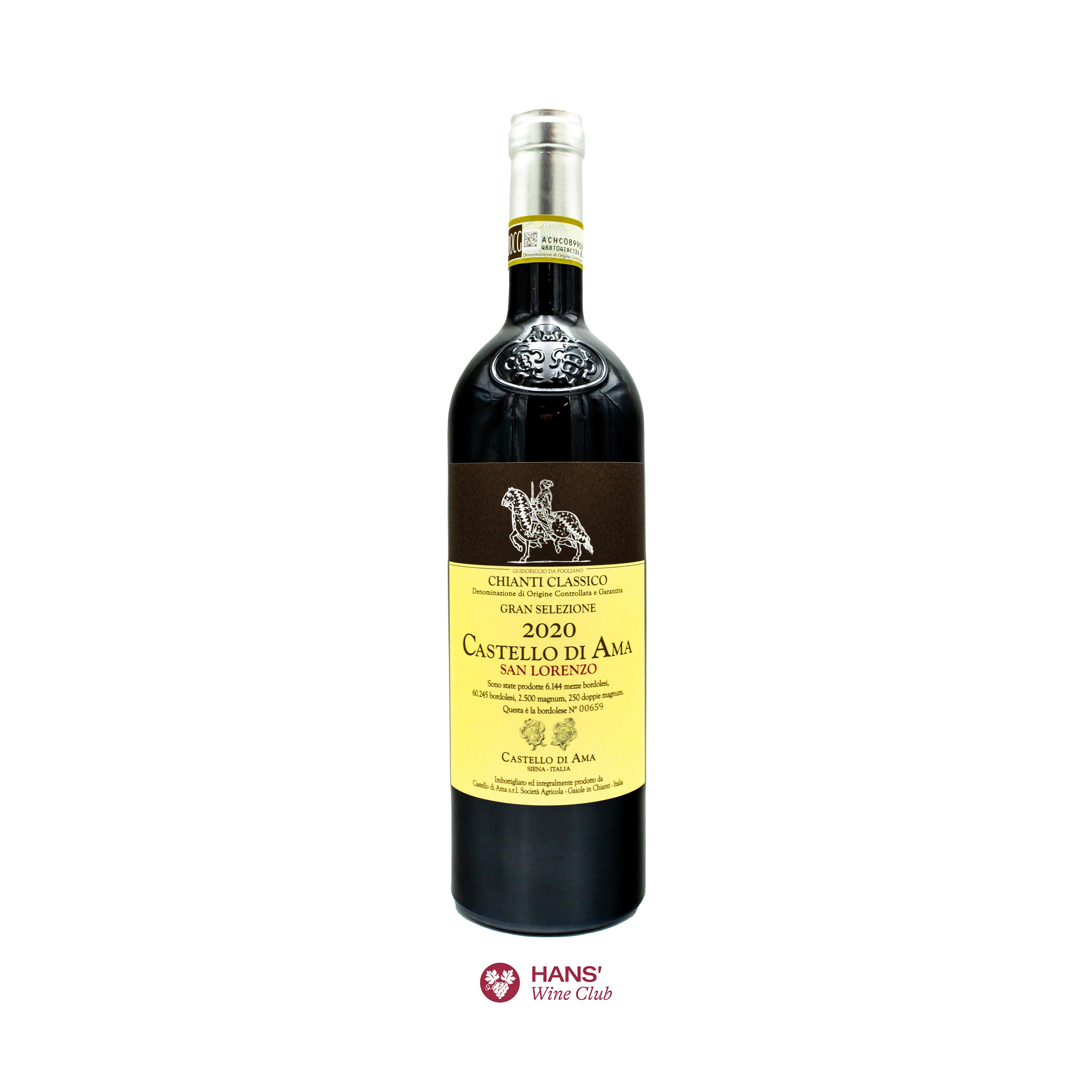 Castello di Ama San Lorenzo, Chianti Classico Gran Selezione, Tuscany, 2020, 75cl