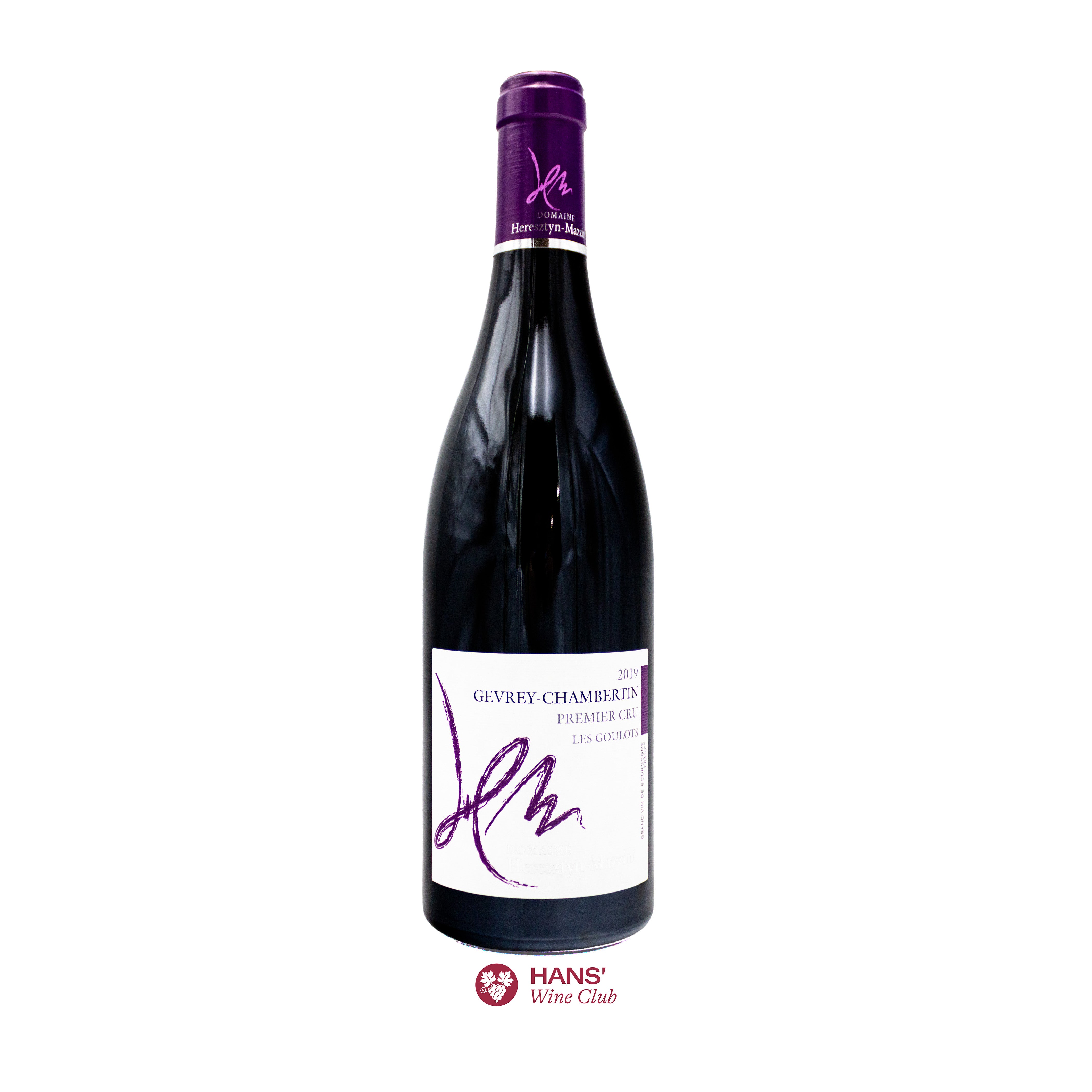 Domaine Heresztyn-Mazzini Gevrey-Chambertin Premier Cru Les Goulots, 2019, 75cl