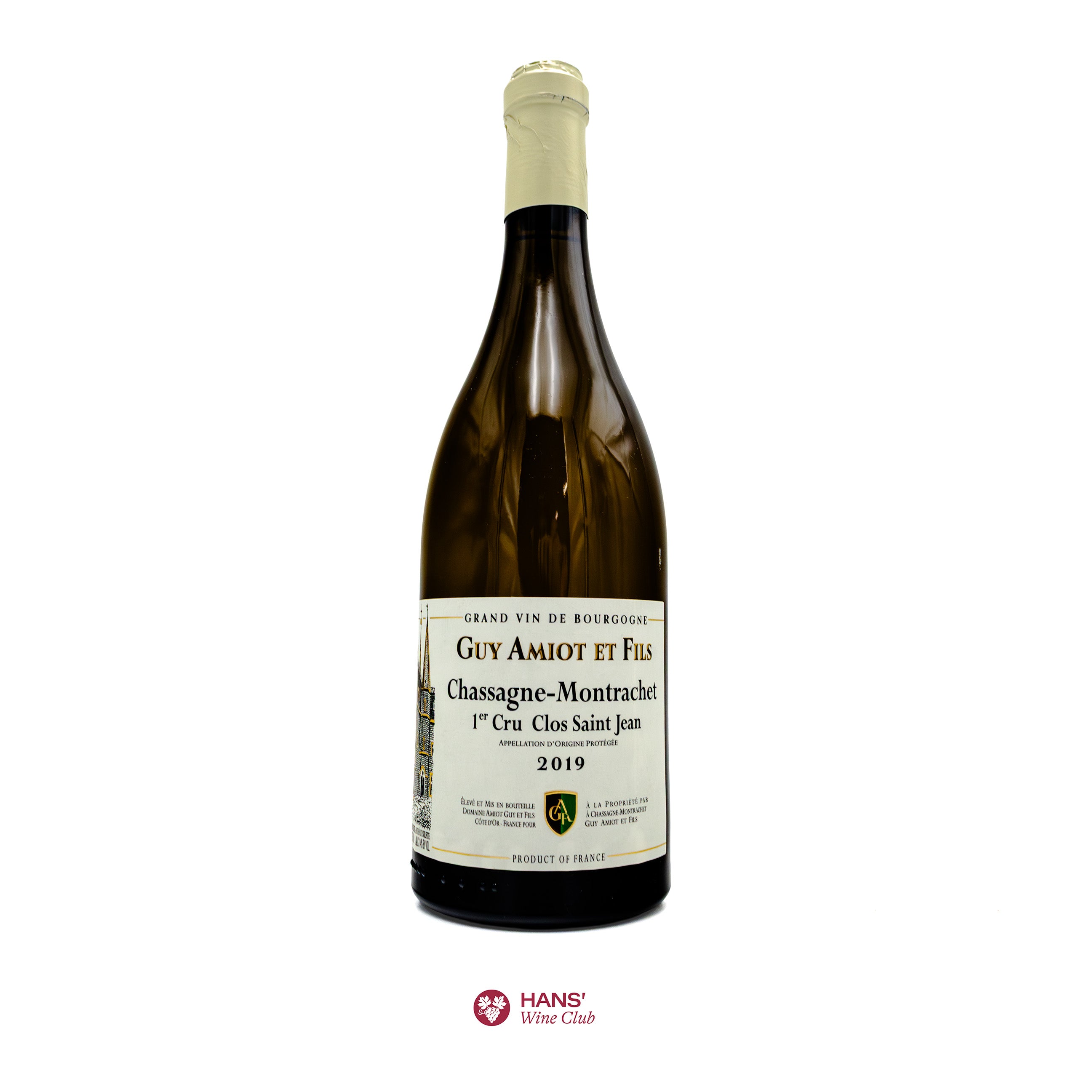 Domaine Amiot Guy et Fils Chassagne-Montrachet Premier Cru Les Macherelles, 2019, 75cl