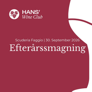 Efterårssmagning | 30 september 2026 | Scuderia Faggio
