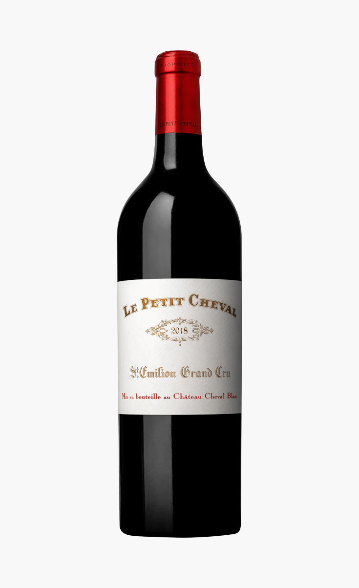Château Cheval Blanc 'Le Petit Cheval', Saint-Emilion, 2018, 75cl
