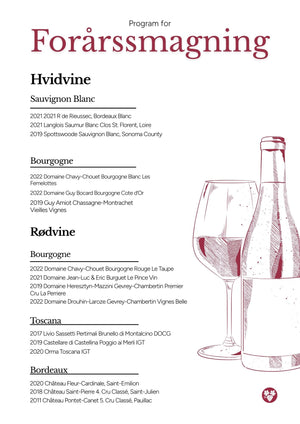 Spring Tasting | March 12, 2026 | Scuderia Faggio