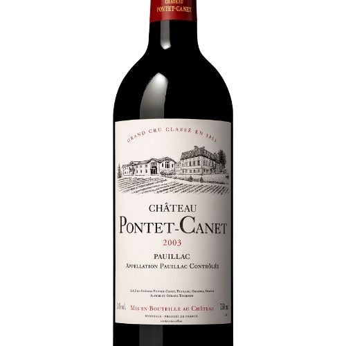 Château Pontet-Canet 5emé Cru Classé, Pauillac, 2003, 75cl